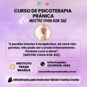 MCKS Pranic Healing – Nível III (Psicoterapia Prânica)